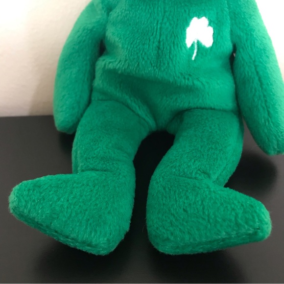 Vintage 1997 | Erin the Bear | TY Beanie Baby Original | 405 Stamped | Tags - Picture 4 of 14